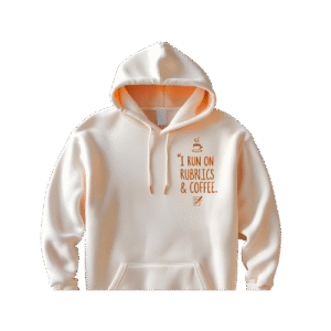 I Run on Rubrics and Coffee Hoodie